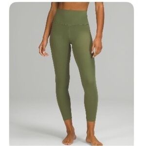 lululemon athletica - Align Leggings - Size 20 - Green Twill - High-Rise